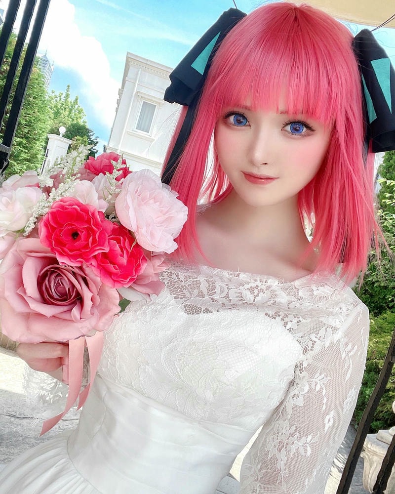 ảnh cosplay nino ngọt nước