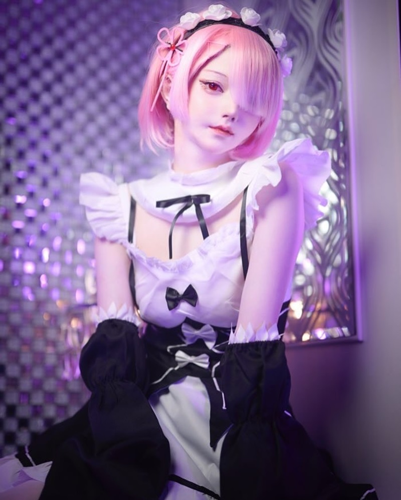ảnh cosplay rem đẹp