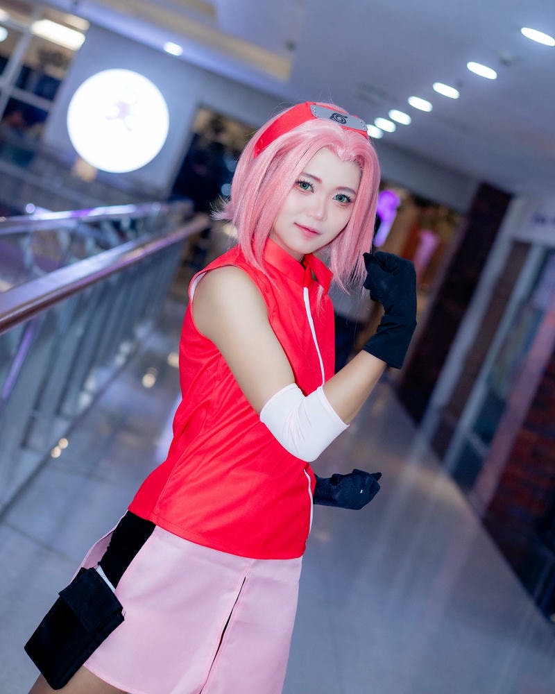ảnh cosplay sakura dễ thương nhất