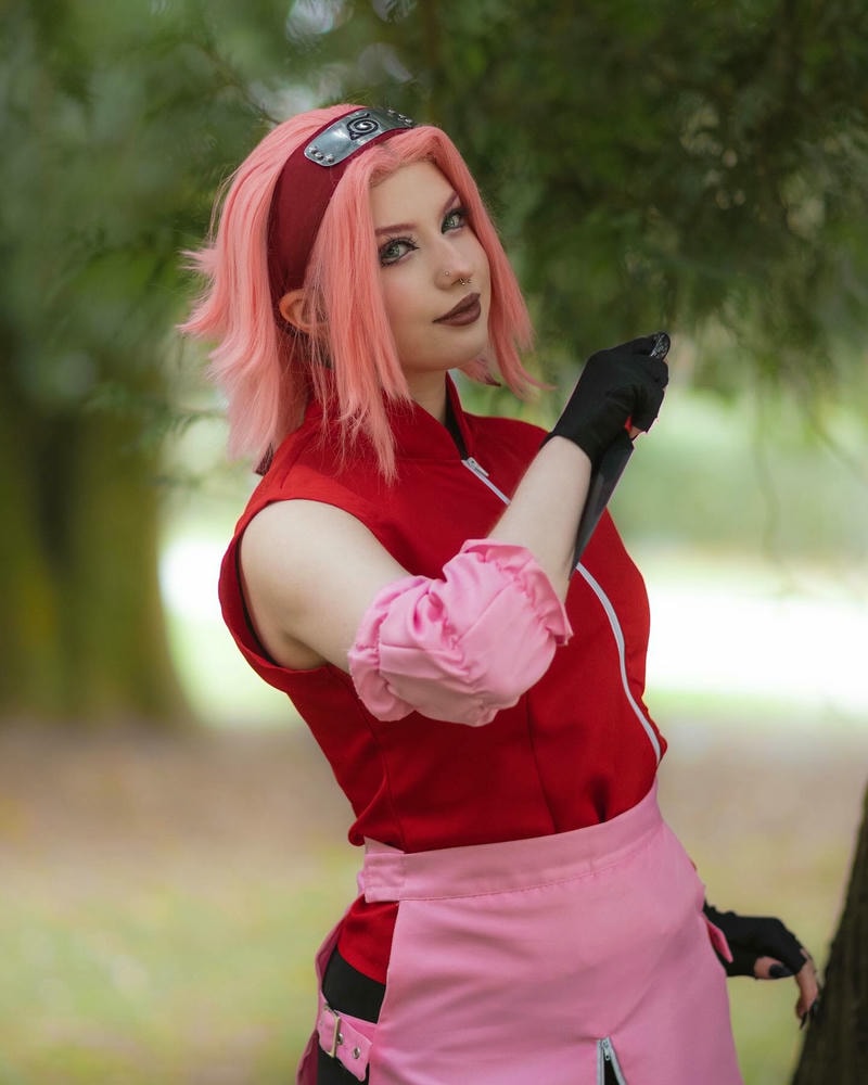 ảnh cosplay sakura xinh