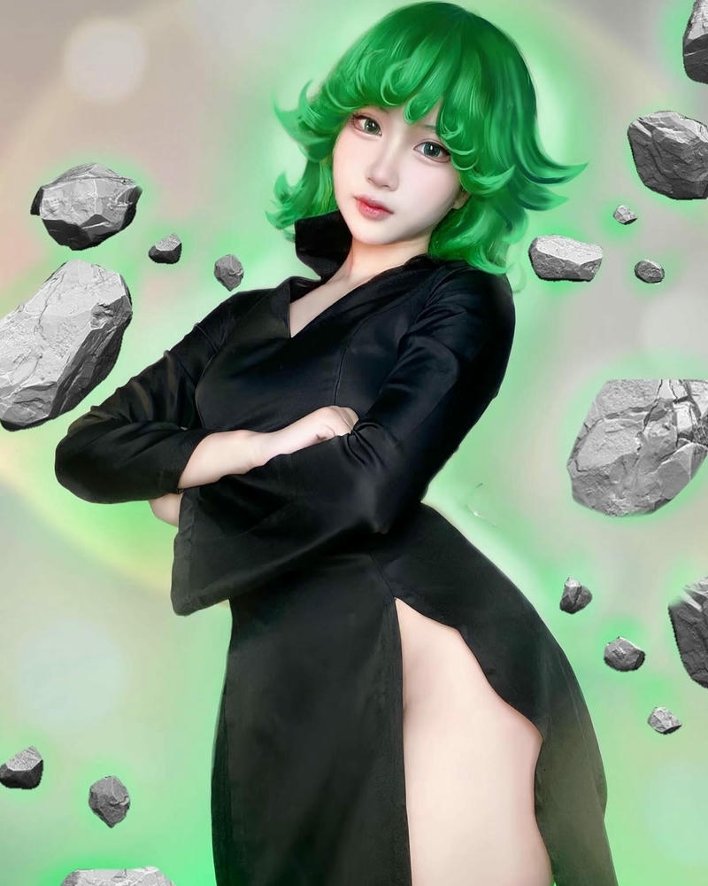 ảnh cosplay tatsumaki đáng yêu