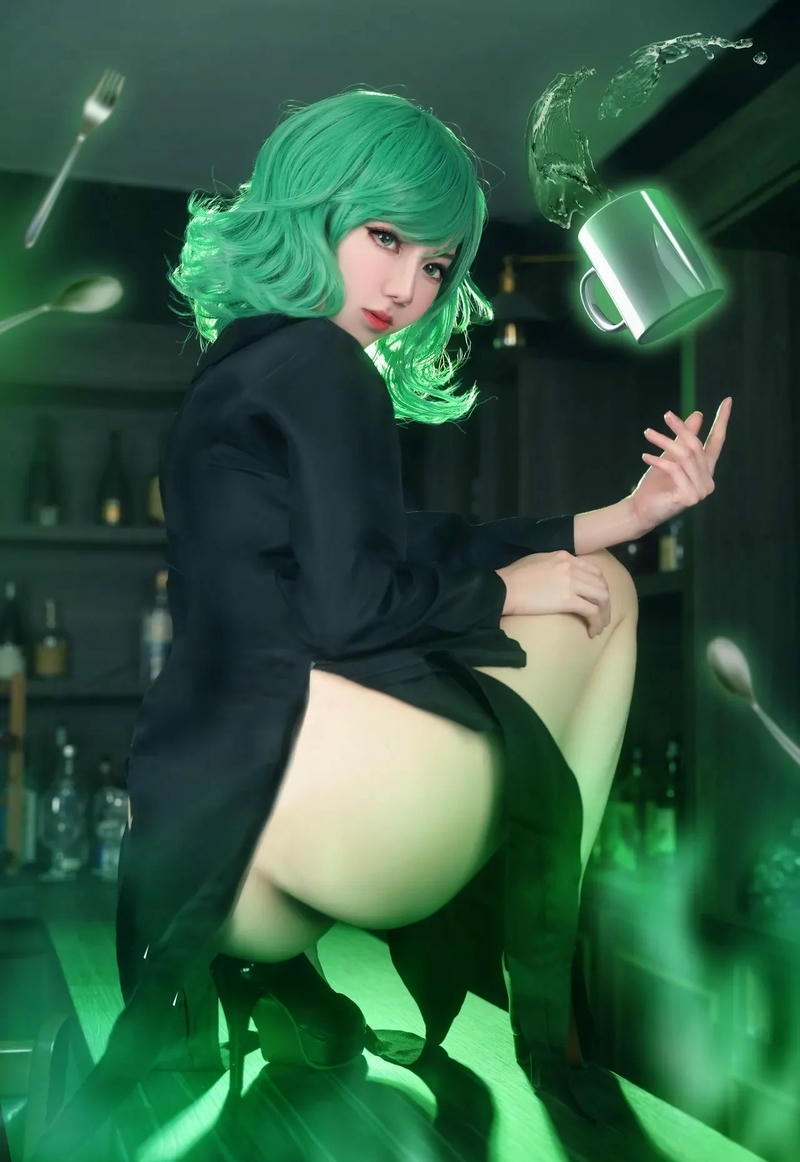 ảnh cosplay tatsumaki dễ thương