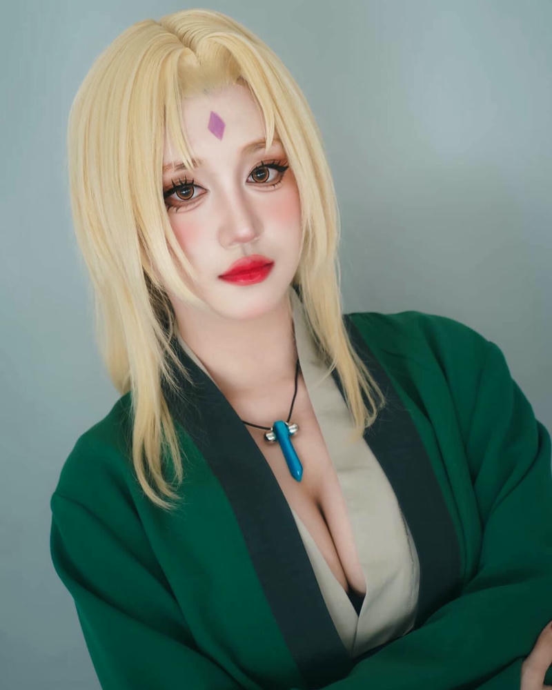 ảnh cosplay tsunade xinh