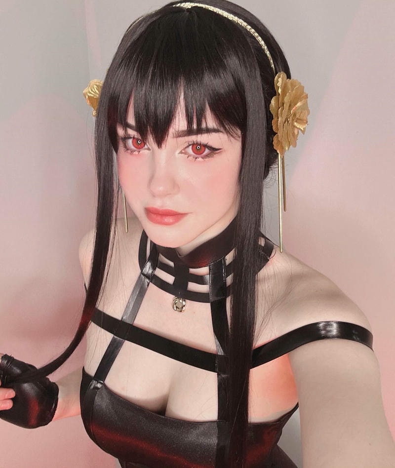 ảnh cosplay yor cực dâm
