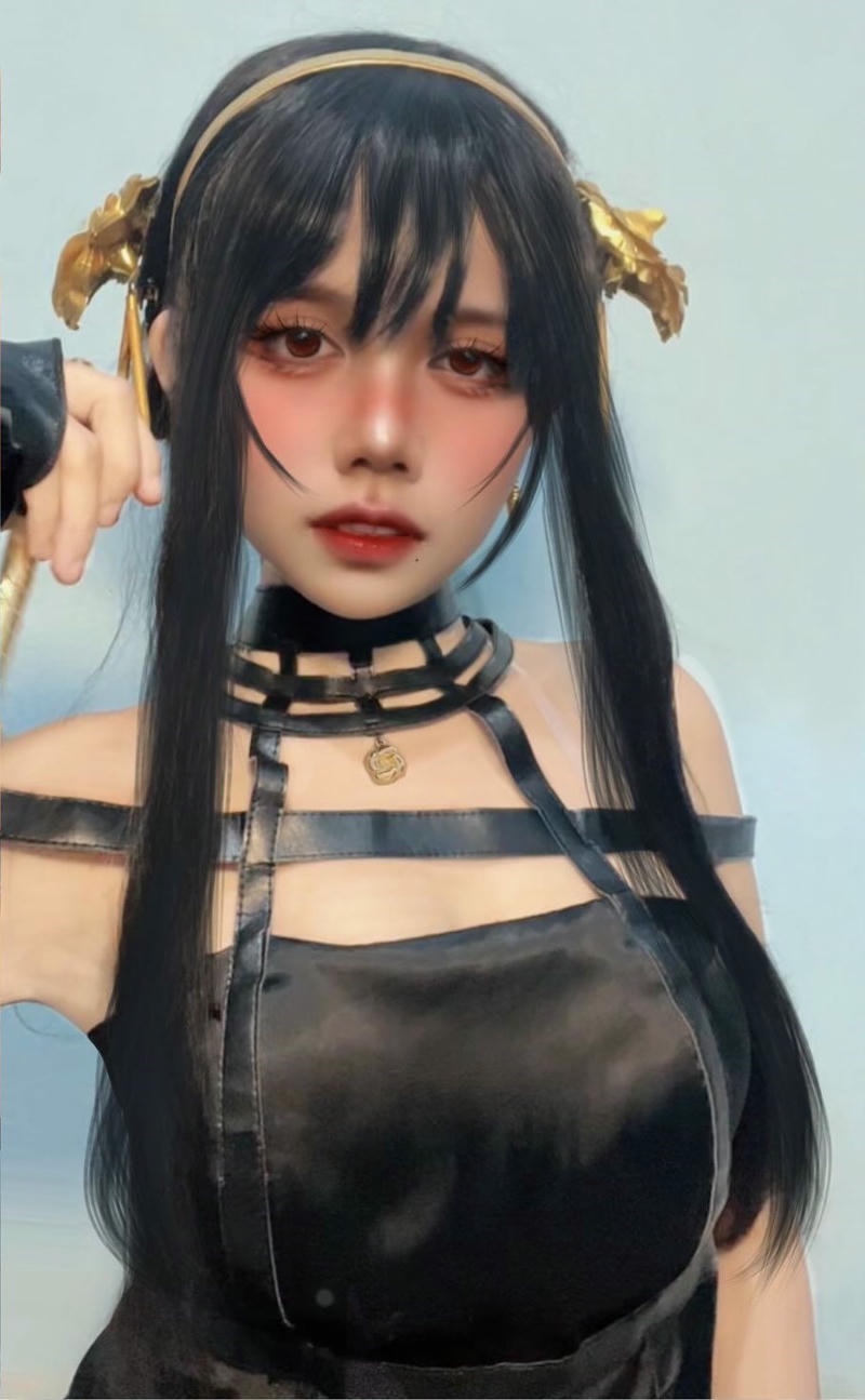 ảnh cosplay yor dễ thương