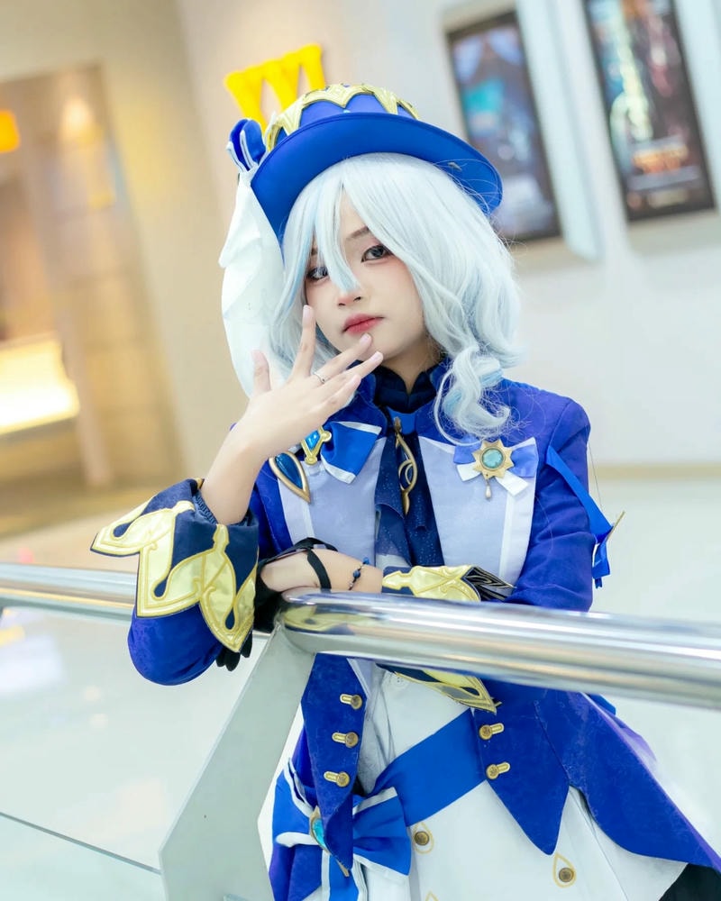 ảnh furina cosplay cute
