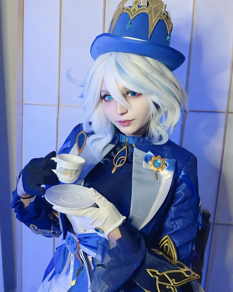 ảnh furina cosplay dễ thương