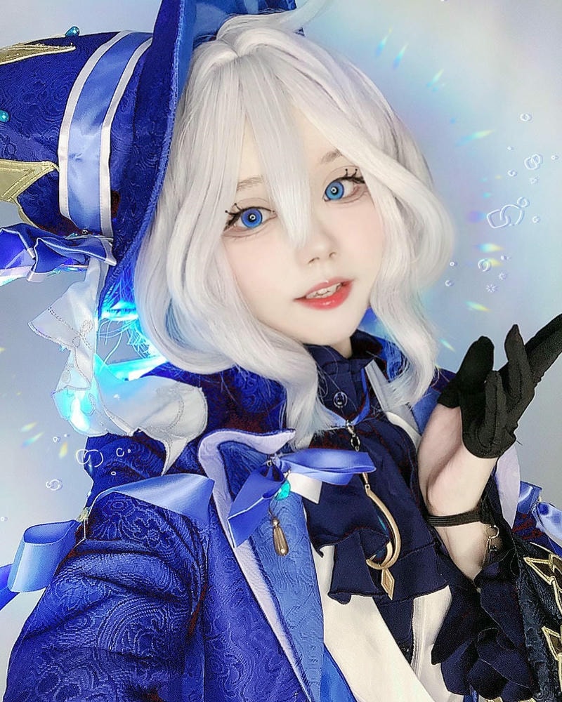 ảnh furina cosplay đẹp nhất