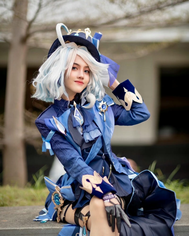 ảnh furina cosplay siêu đẹp
