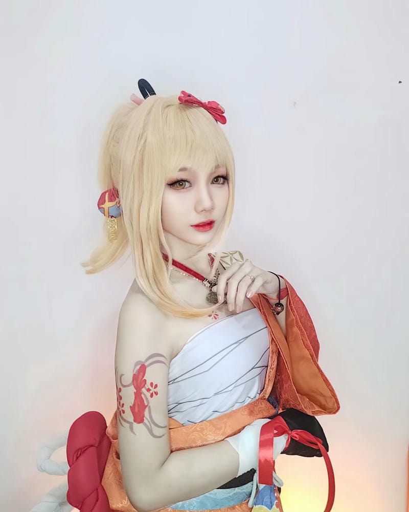 ảnh yoimiya cosplay cute