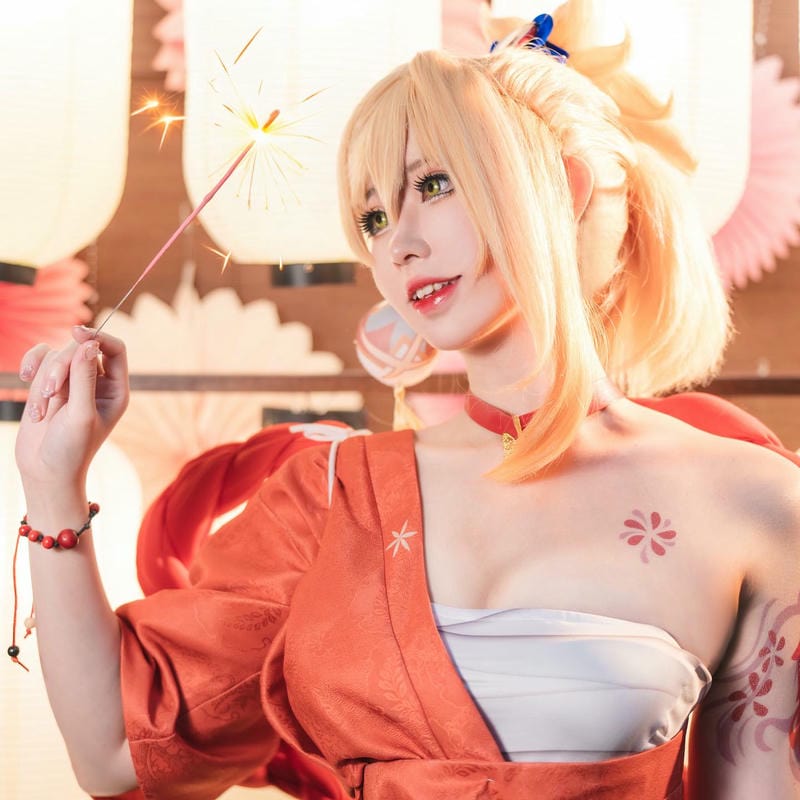 ảnh yoimiya cosplay đáng yêu nhất