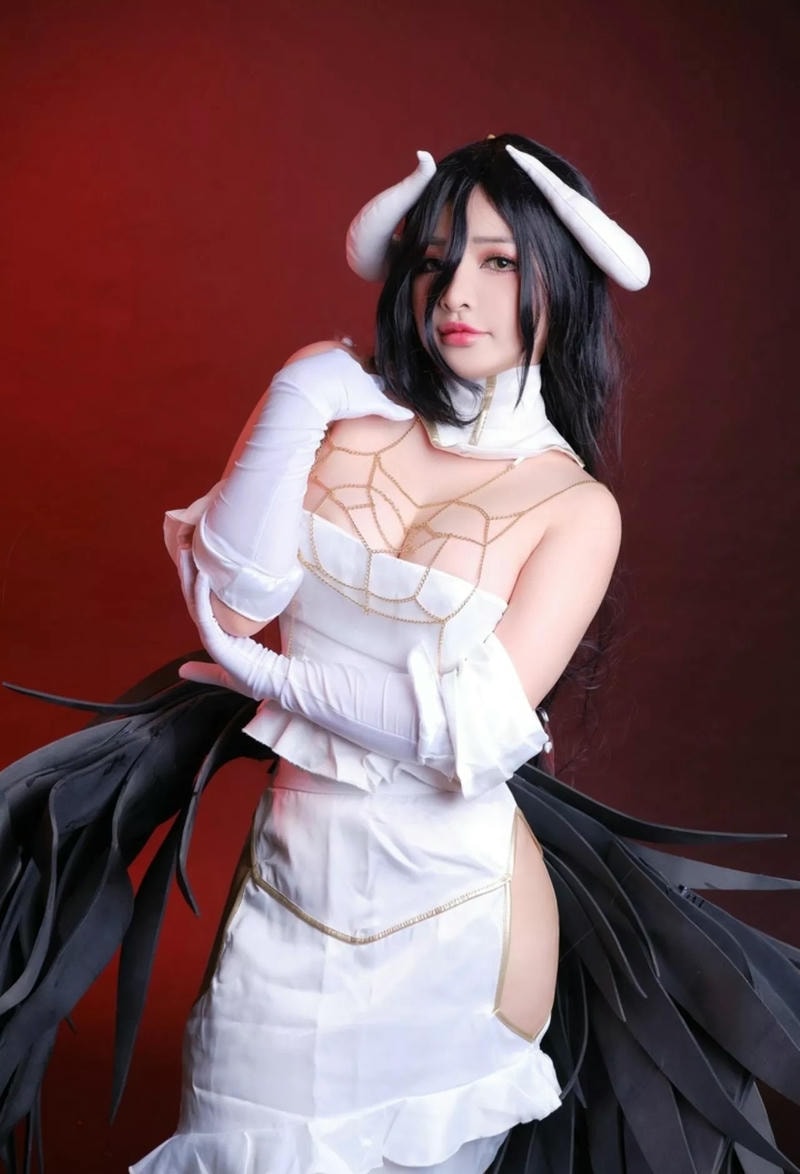 cosplay albedo xinh