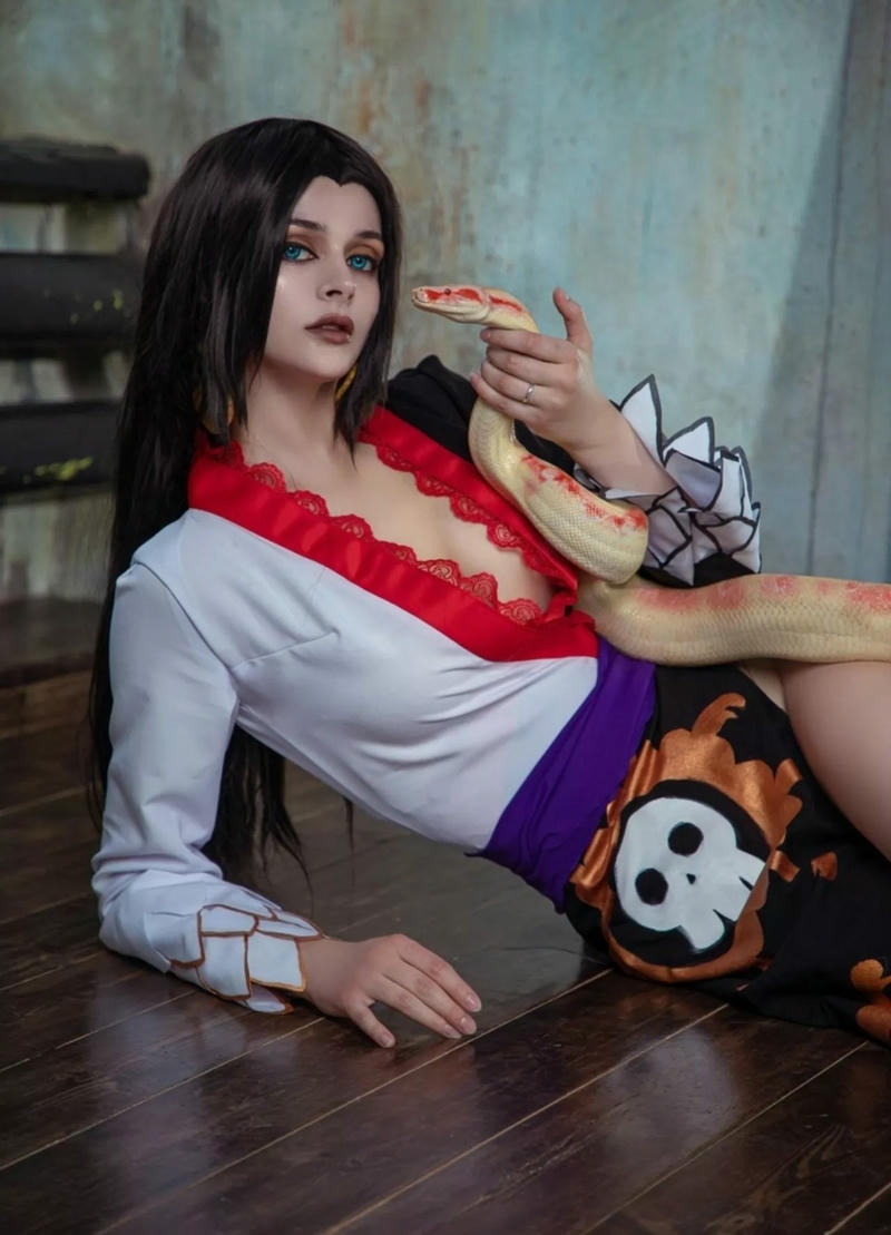 cosplay boa hancock nóng bỏng