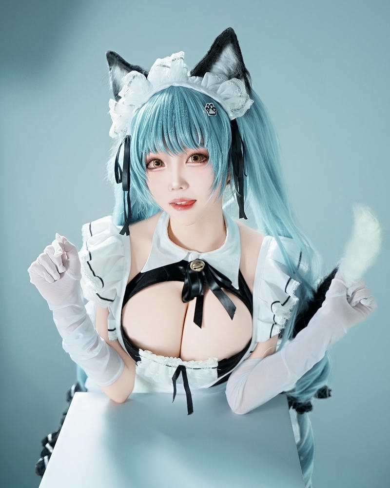 cosplay châu á bưởi to
