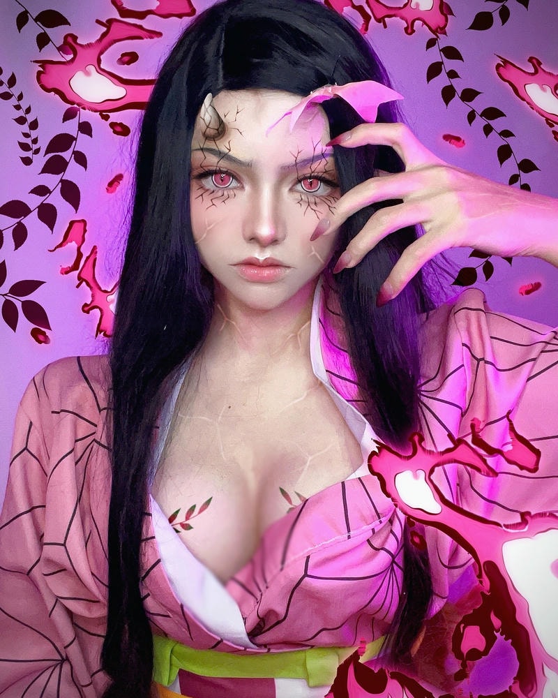 cosplay demon slayer cực ngầu