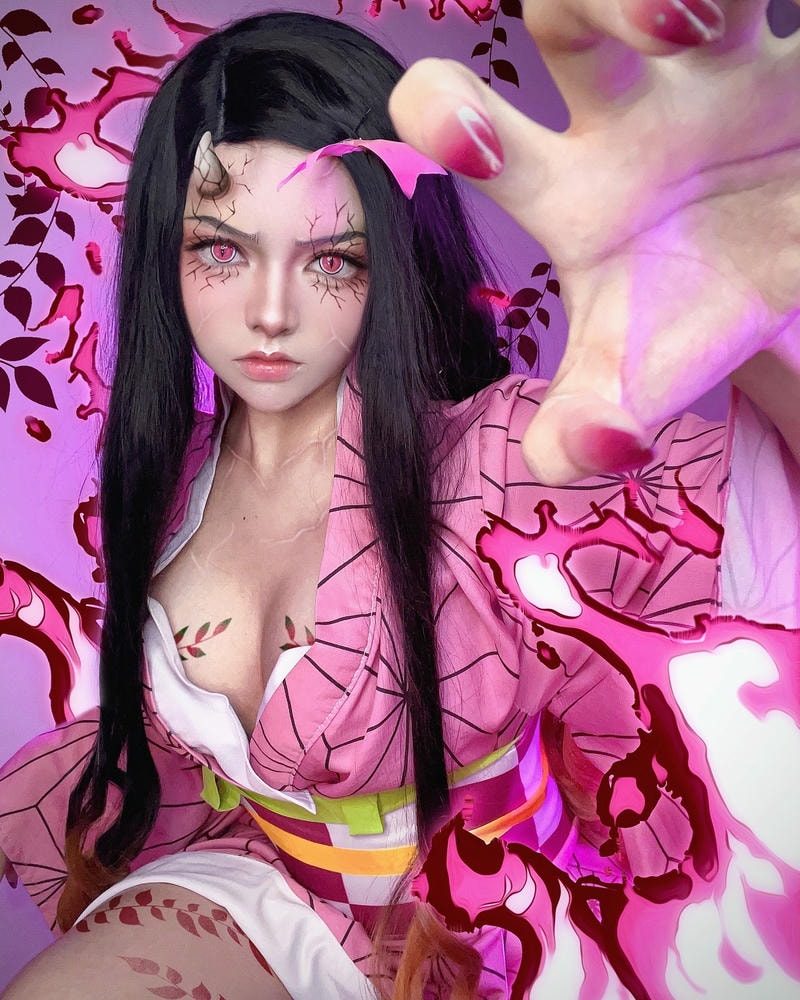 cosplay demon slayer cute