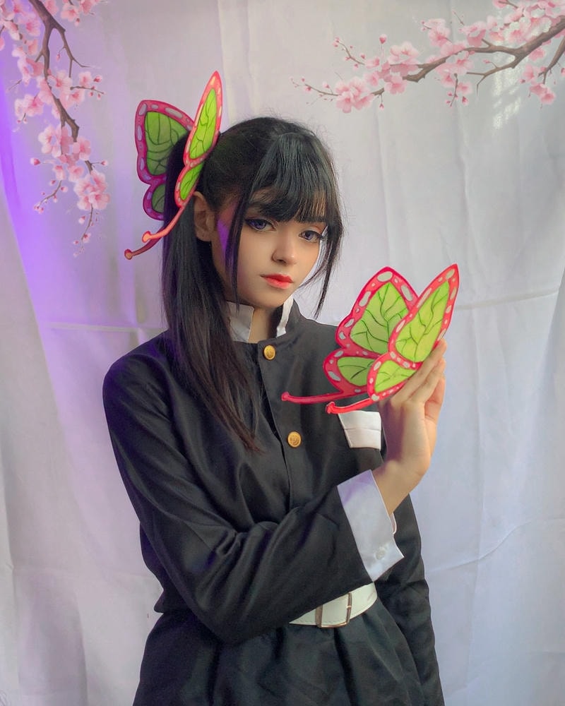 cosplay demon slayer dễ thương
