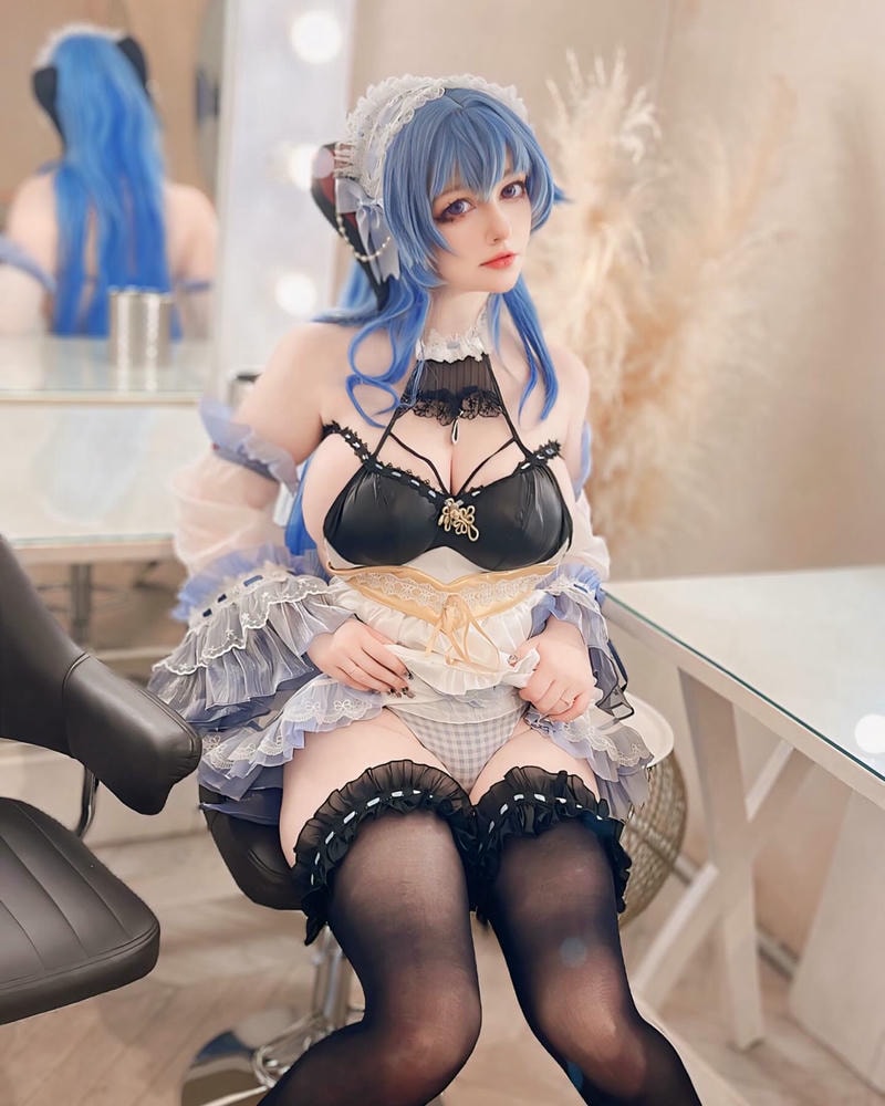 cosplay ganyu khiêu dâm