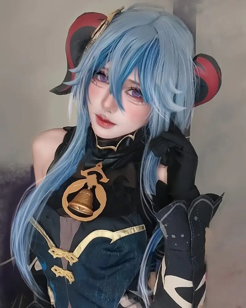 cosplay ganyu siêu đẹp