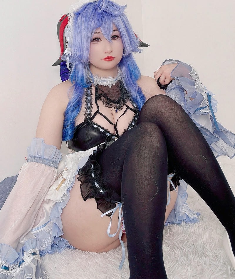 cosplay ganyu xinh