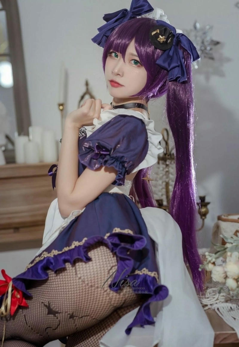 cosplay genshin đào