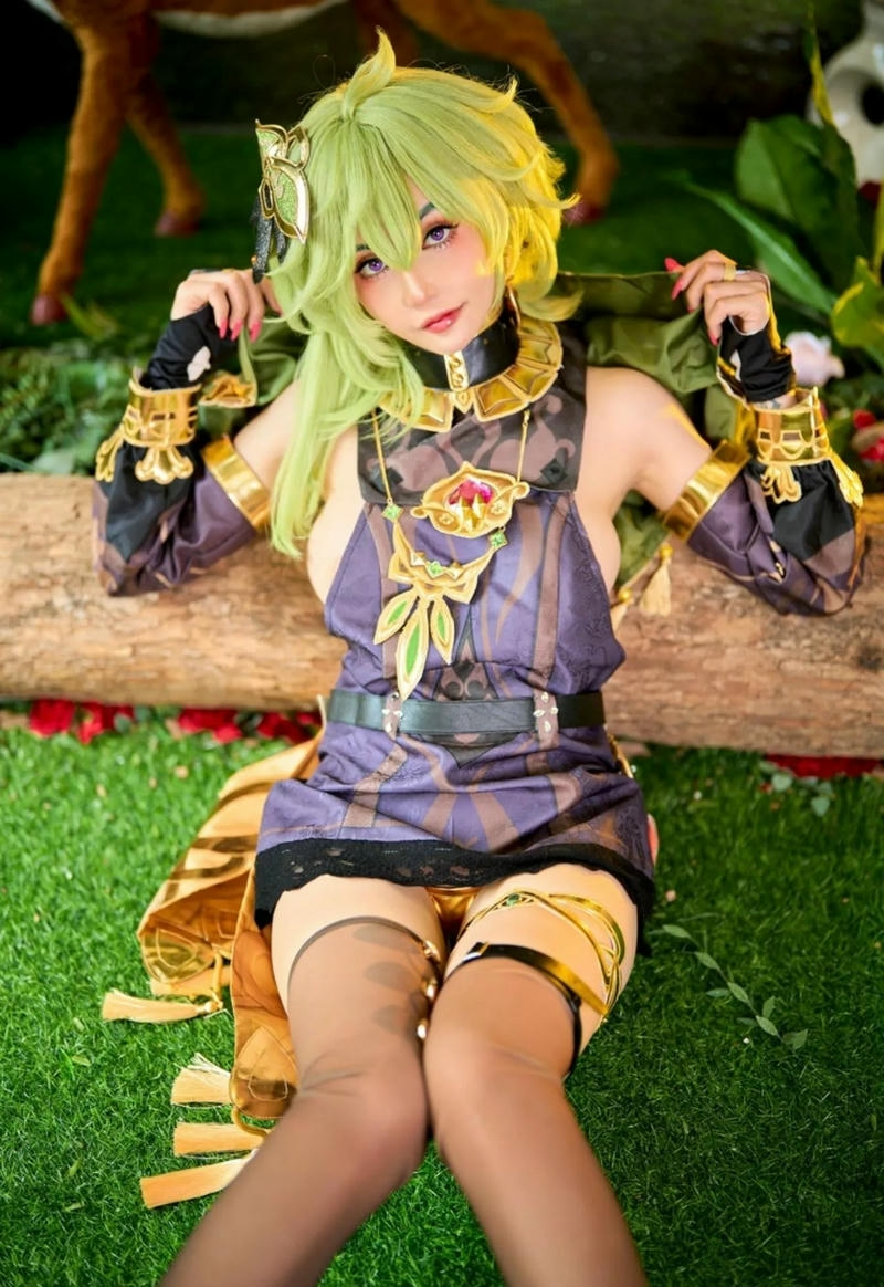 cosplay genshin nóng bỏng