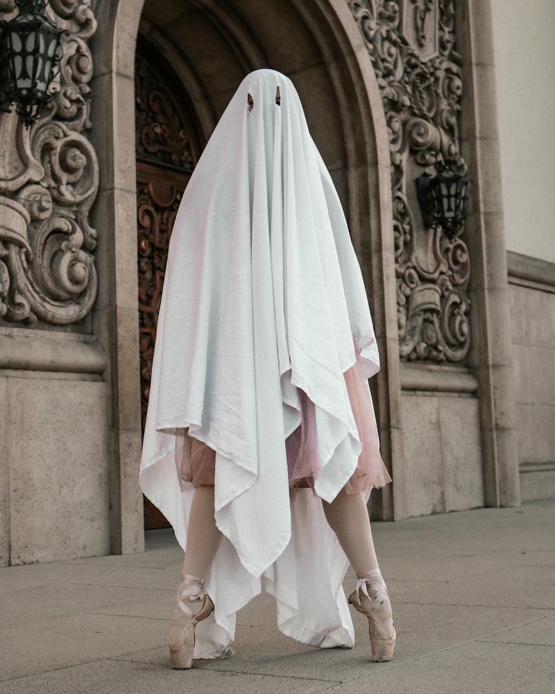 cosplay ghost chân dài