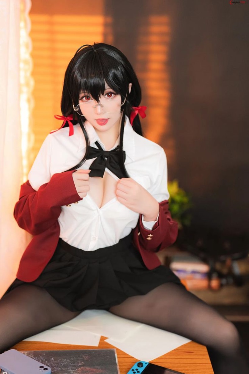 cosplay học sinh dâm