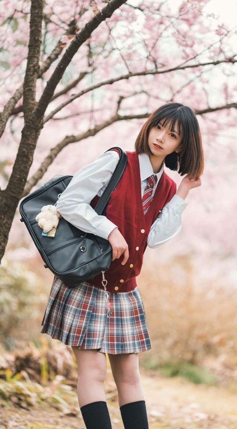 cosplay học sinh xinh