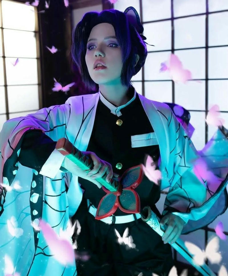 cosplay kimetsu no yaiba cực dâm