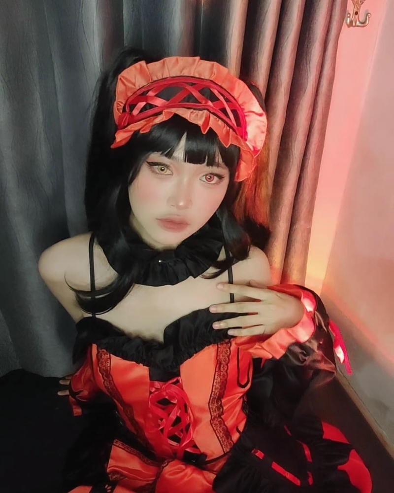 cosplay kurumi quyễn rũ