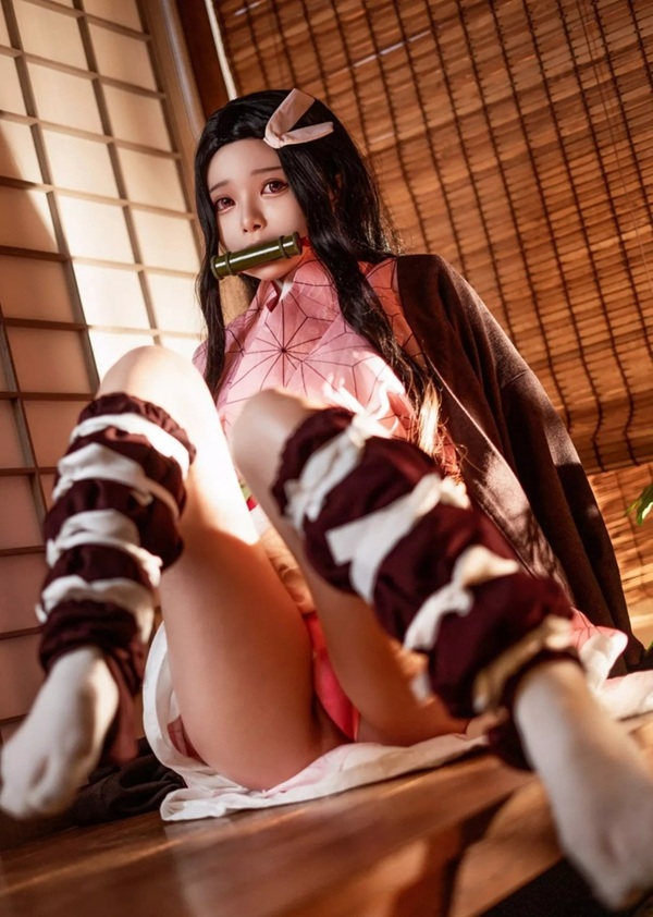 cosplay nezuko cực dâm