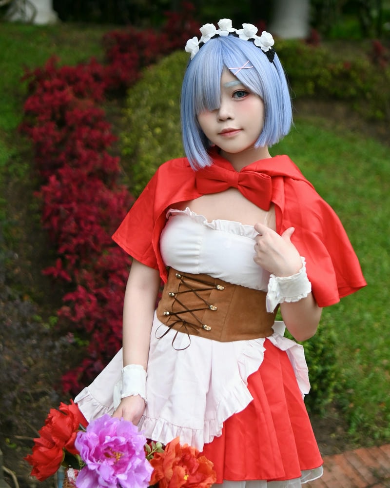 cosplay rem cực xinh