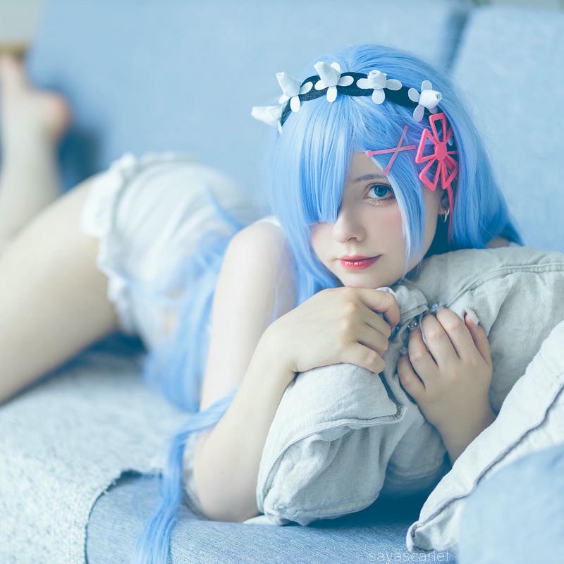 cosplay rem gợi cảm