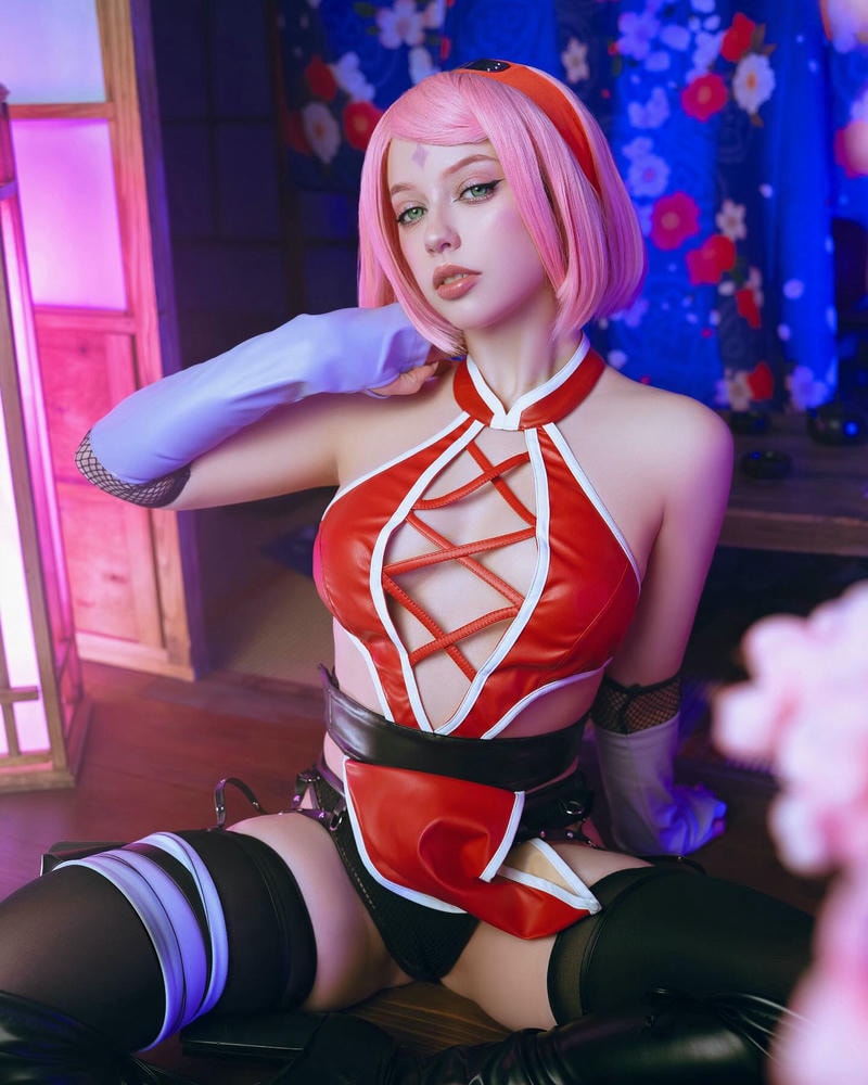 cosplay sakura khiêu dâm