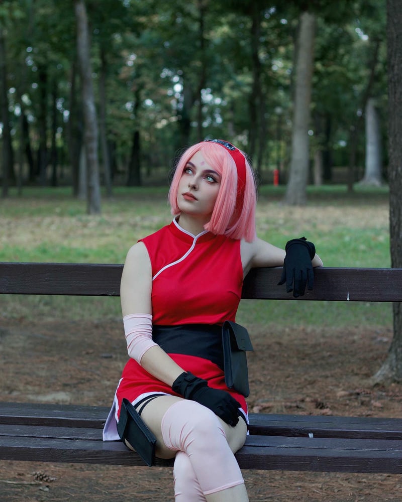 cosplay sakura xinh
