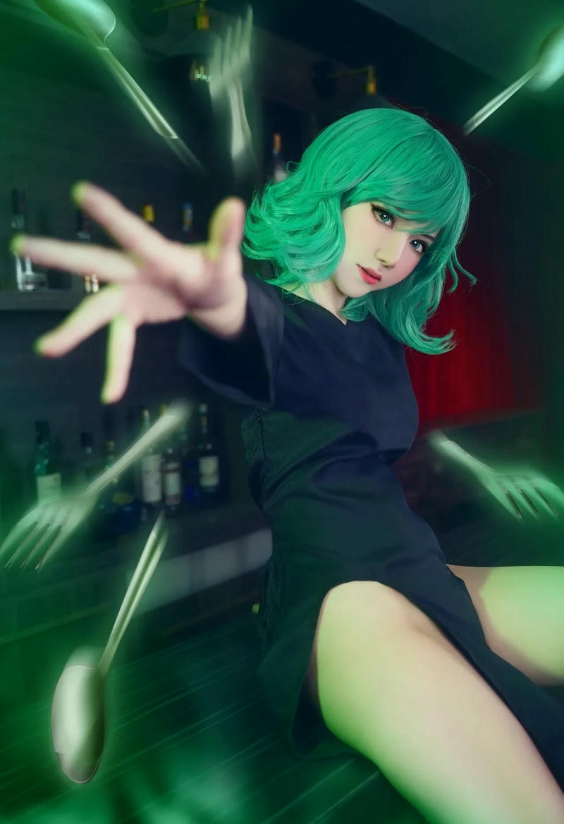 cosplay tatsumaki xinh