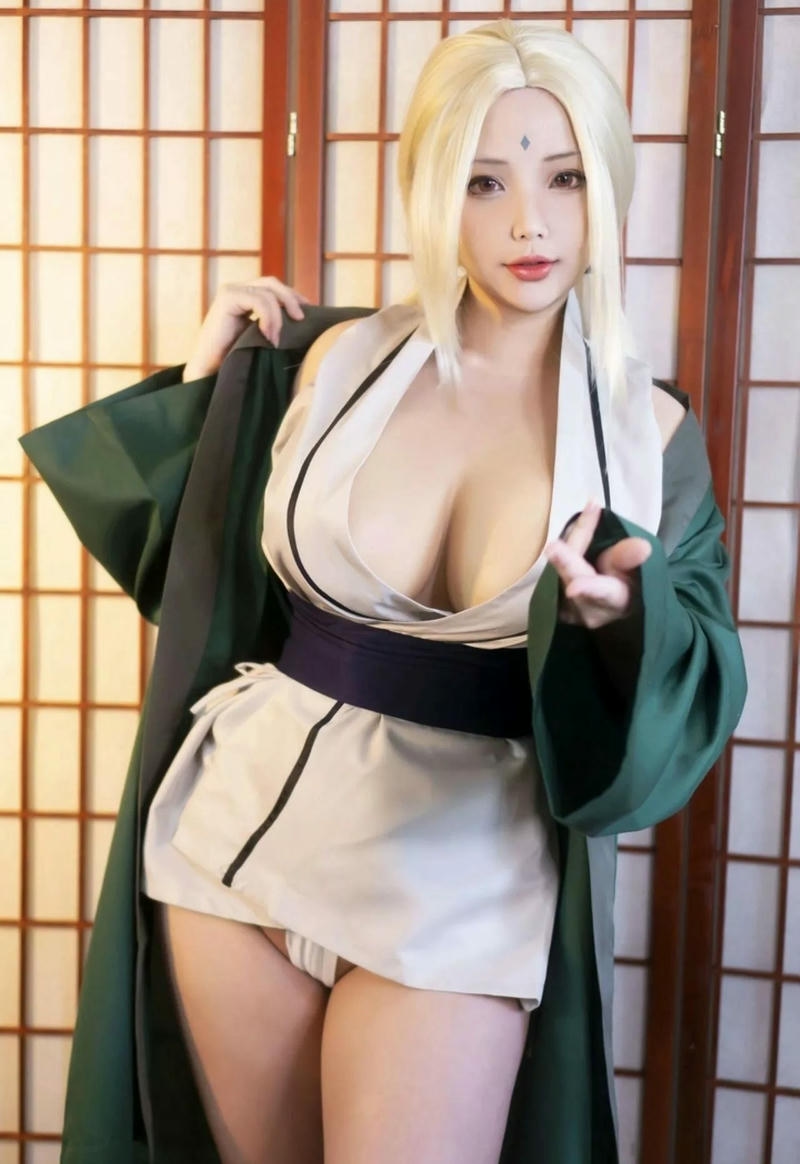 cosplay tsunade vú to