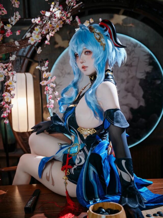 Chiêm ngưỡng bộ cosplay ganyu ngọt ngào và quyến rũ khó cưỡng