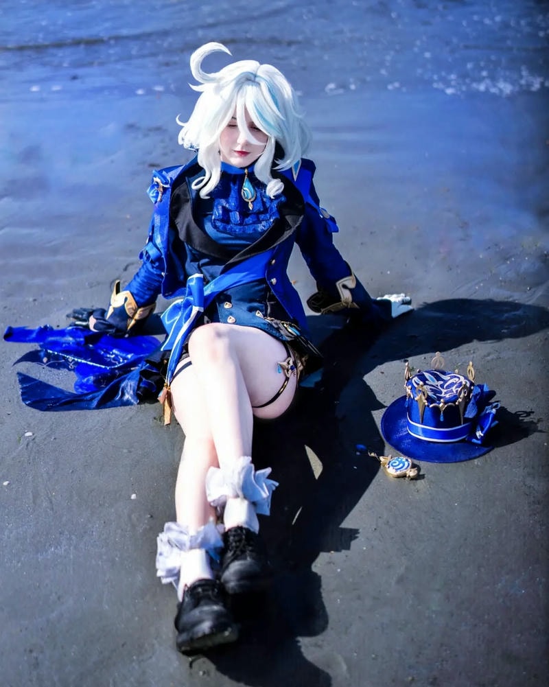 furina cosplay ngọt nước