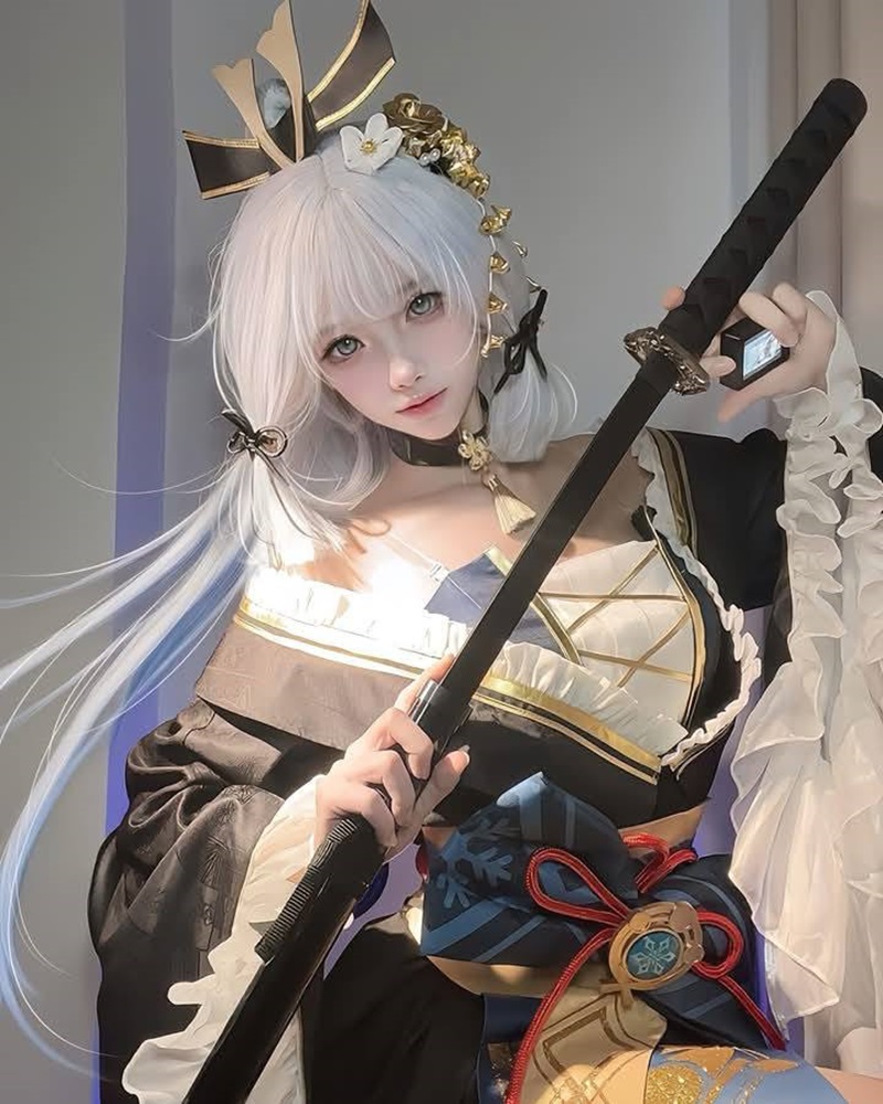 gái cosplay đáng yêu