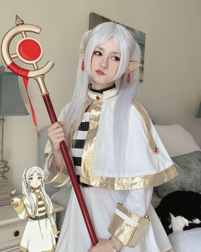 hình ảnh cosplay frieren đẹp