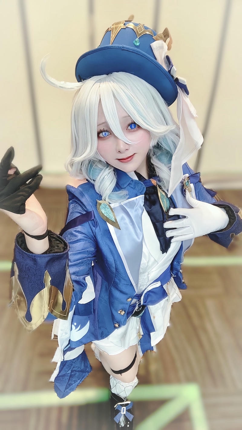 hình ảnh cosplay furina đáng yêu