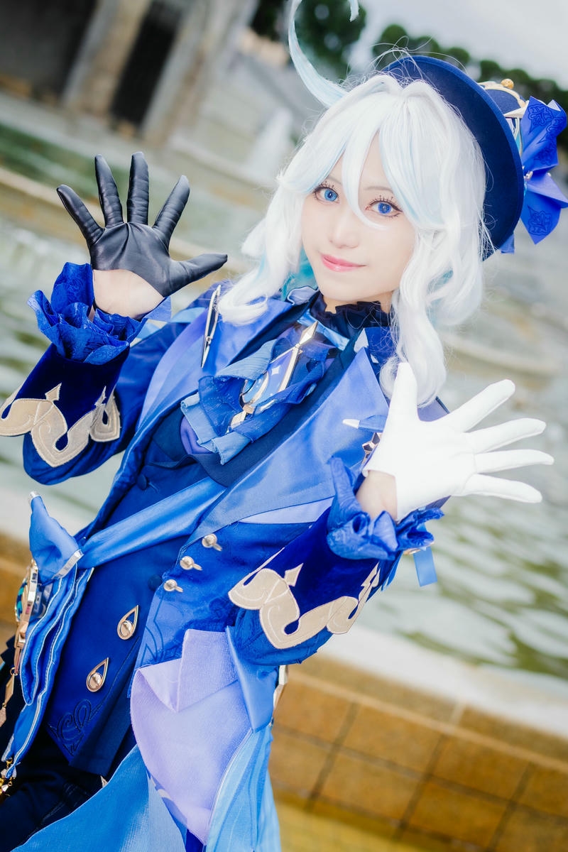 hình ảnh cosplay furina xinh