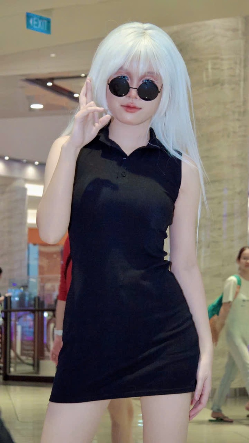 hình ảnh cosplay gojo cực đẹp