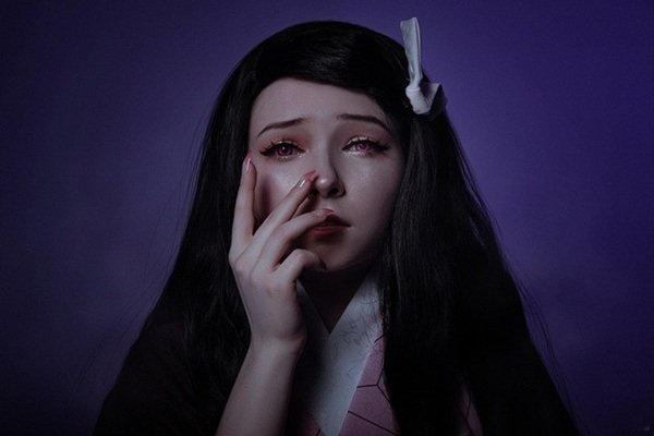 hình ảnh cosplay nezuko xinh