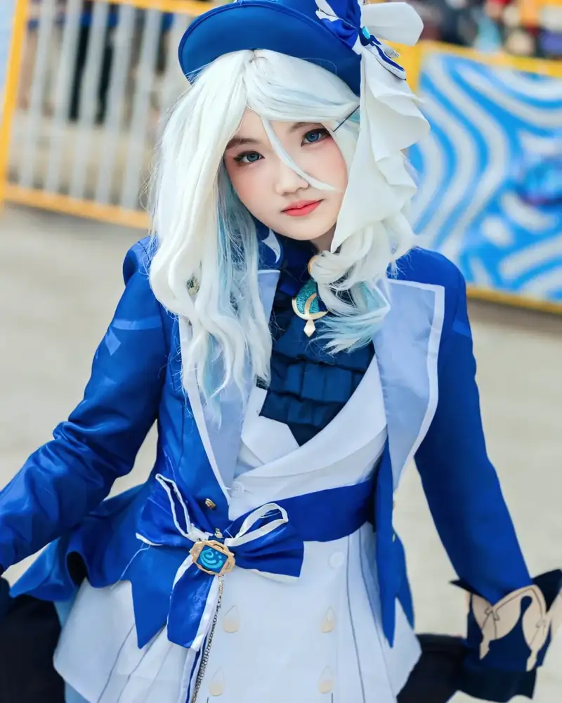 hình ảnh furina cosplay đáng yêu