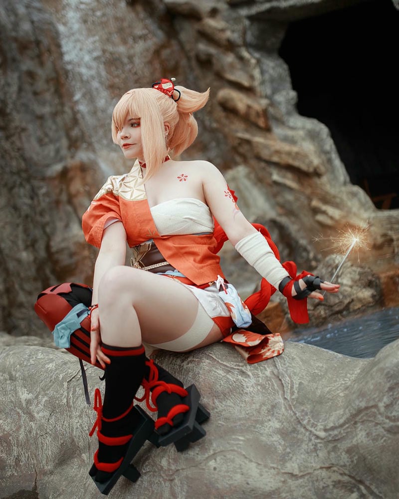 yoimiya cosplay cực đẹp