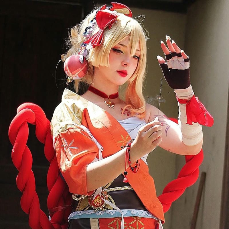 yoimiya cosplay cực xinh